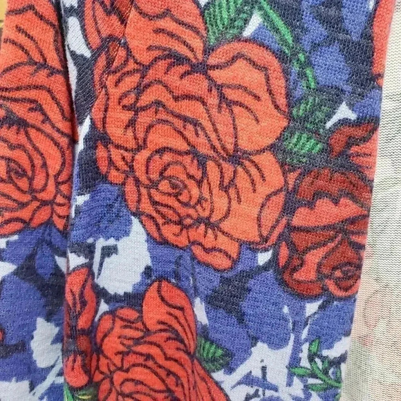 NWT LuLaRoe Floral Vest - Picture 3 of 5